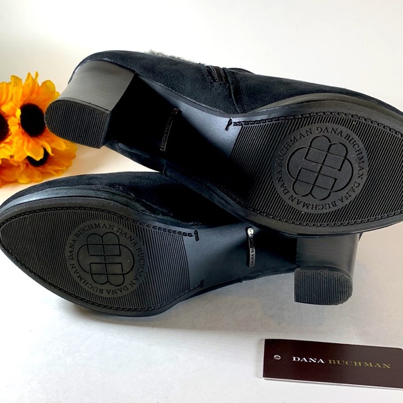 Dana Buchanan Connie Faux Fur Trim Ankle Boots - Picture 9 of 16